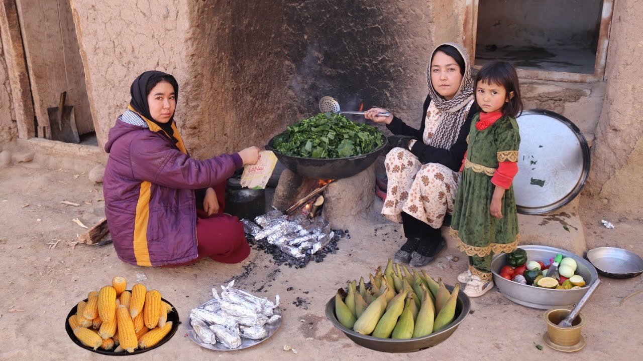 A Cold Day in Afghanistan&rsquo;s Mountain Village: Real Family Life & Rustic Cooking