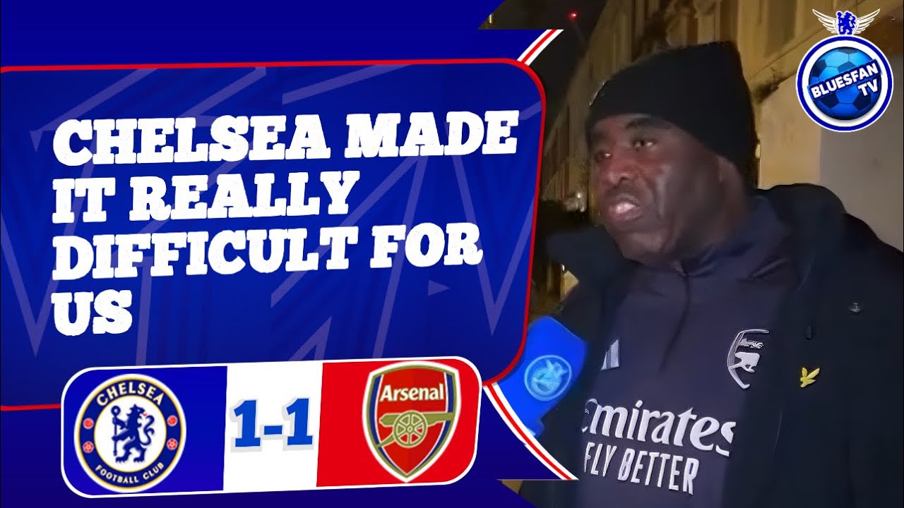 Chelsea made it really difficult for us (Robbie ) Chelsea 1:1 Arsenal 