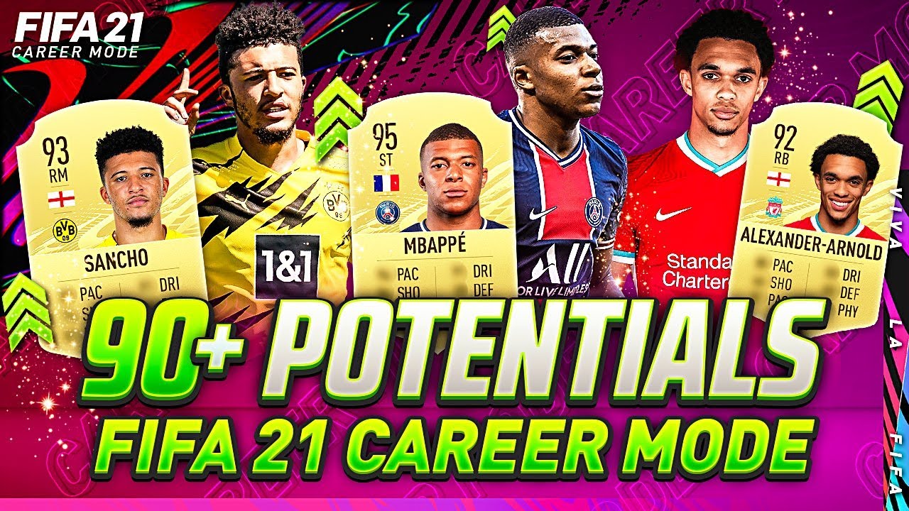 FIFA 21 CAREER MODE | 90+ BEST YOUNG HIGHEST POTENTIAL PLAYERS☝😱 | BEST PLAYERS TO BUY FUT 21