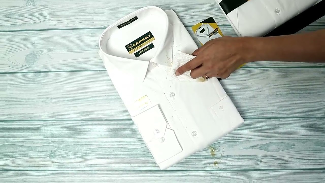 Ramraj Stain Guard White Shirts