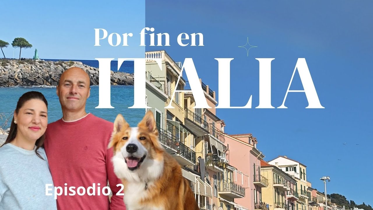 ¡Por fin Italia! Después de cruzar Francia 🚐🇮🇹