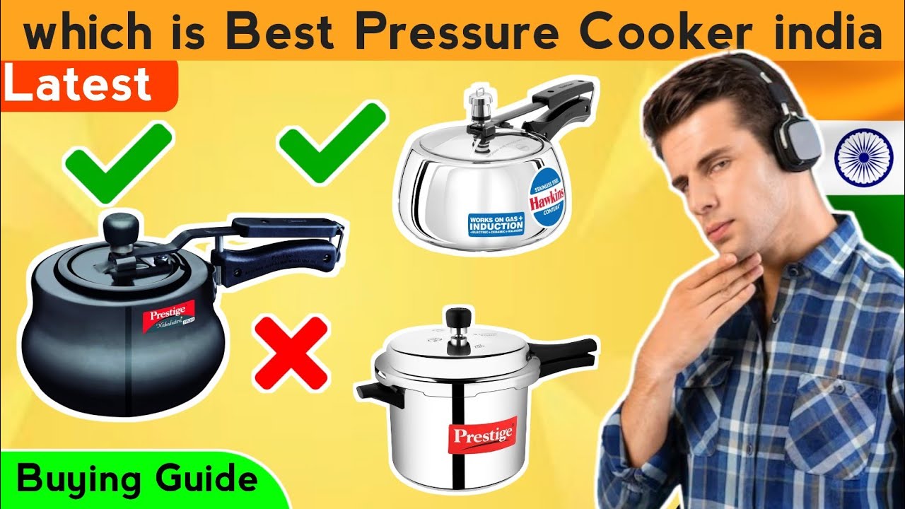 ✅ Best pressure Cooker | Aluminium Vs Stainless Steel Vs Hard Anodised Pressure Cooker