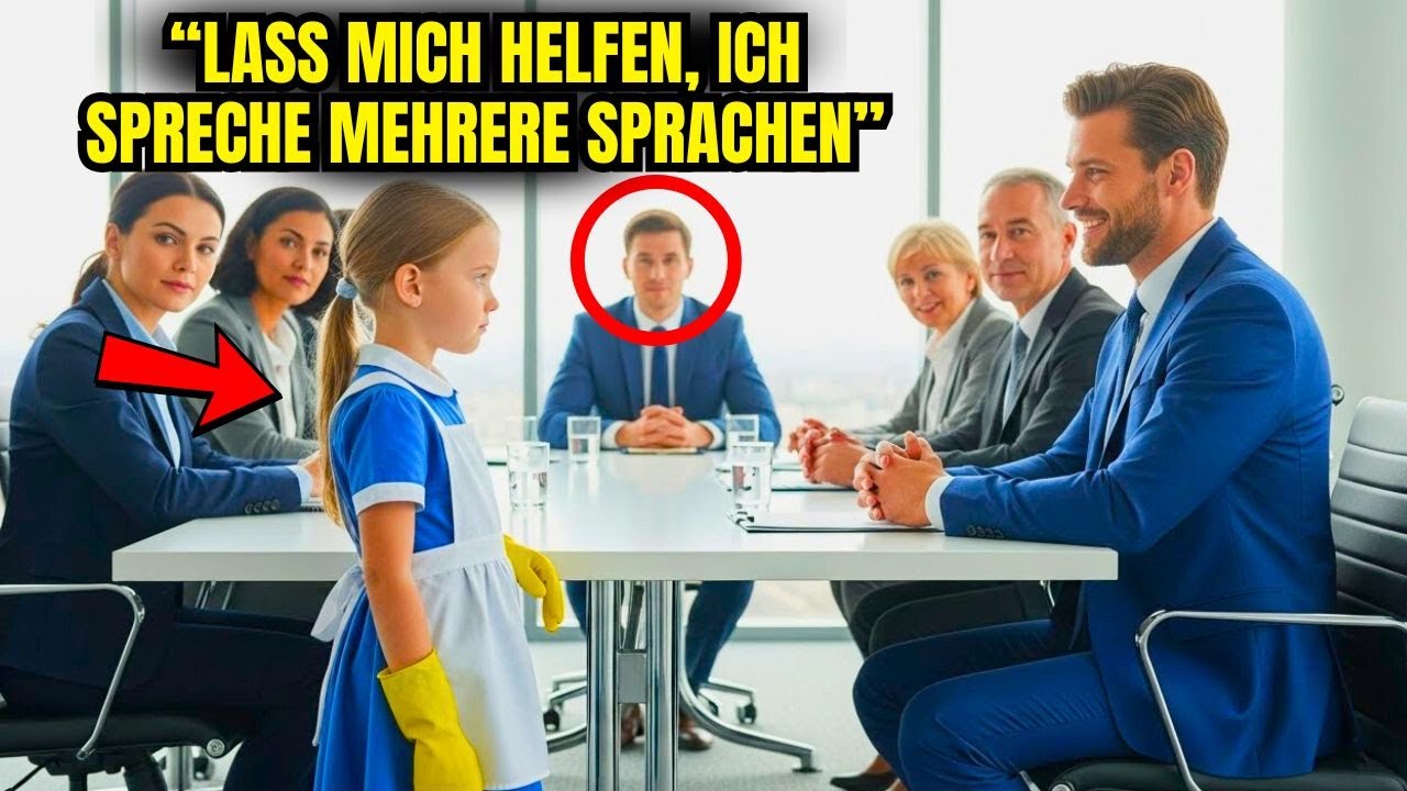 Der Millionär war fast bankrott, aber wurde von der mehrsprachigen Tochter der Putzfrau gerettet...
