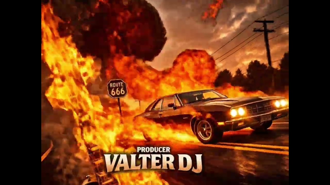 Burnin’ Down the Road | High Energy Hard Rock Song 🎸 Classic Rock Style | Producer Valter DJ