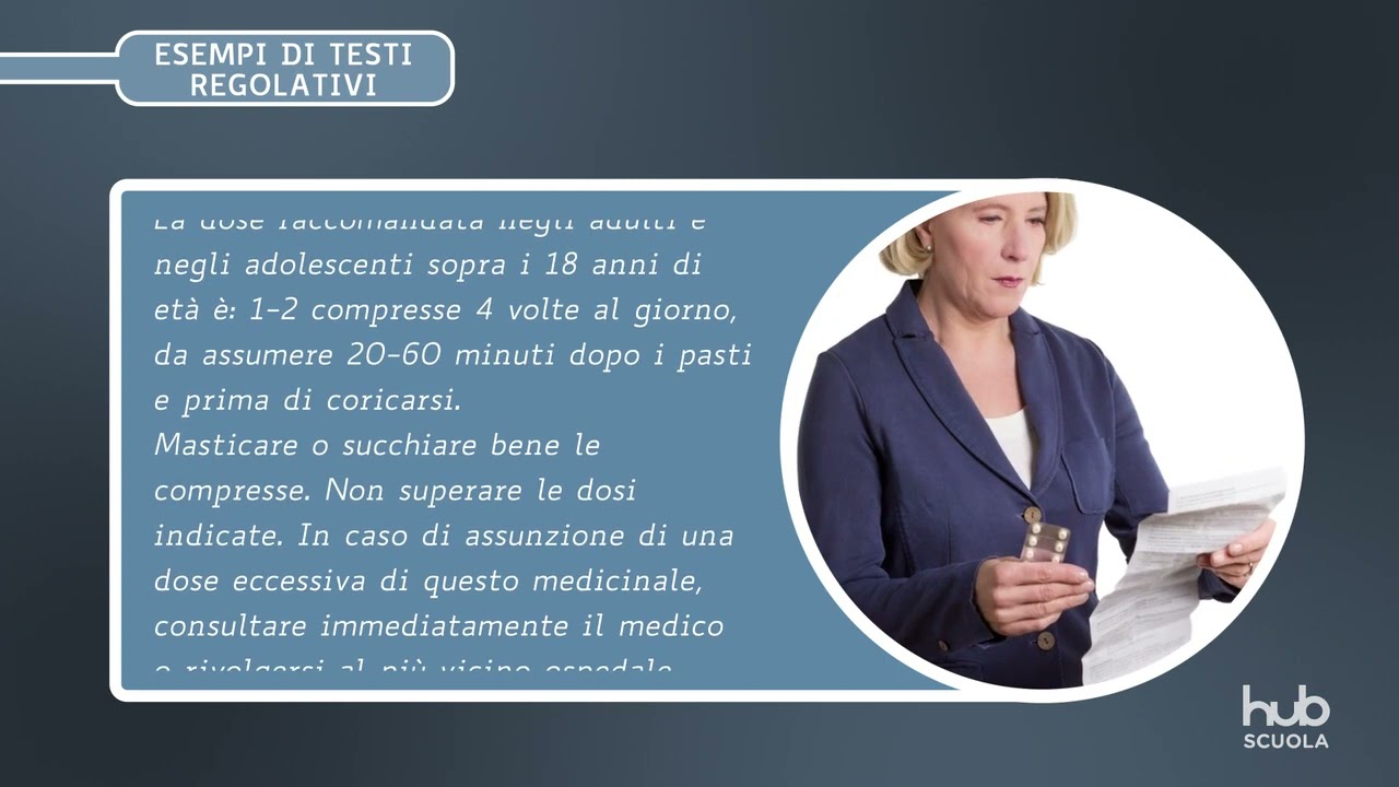 Videolezione - Il testo regolativo