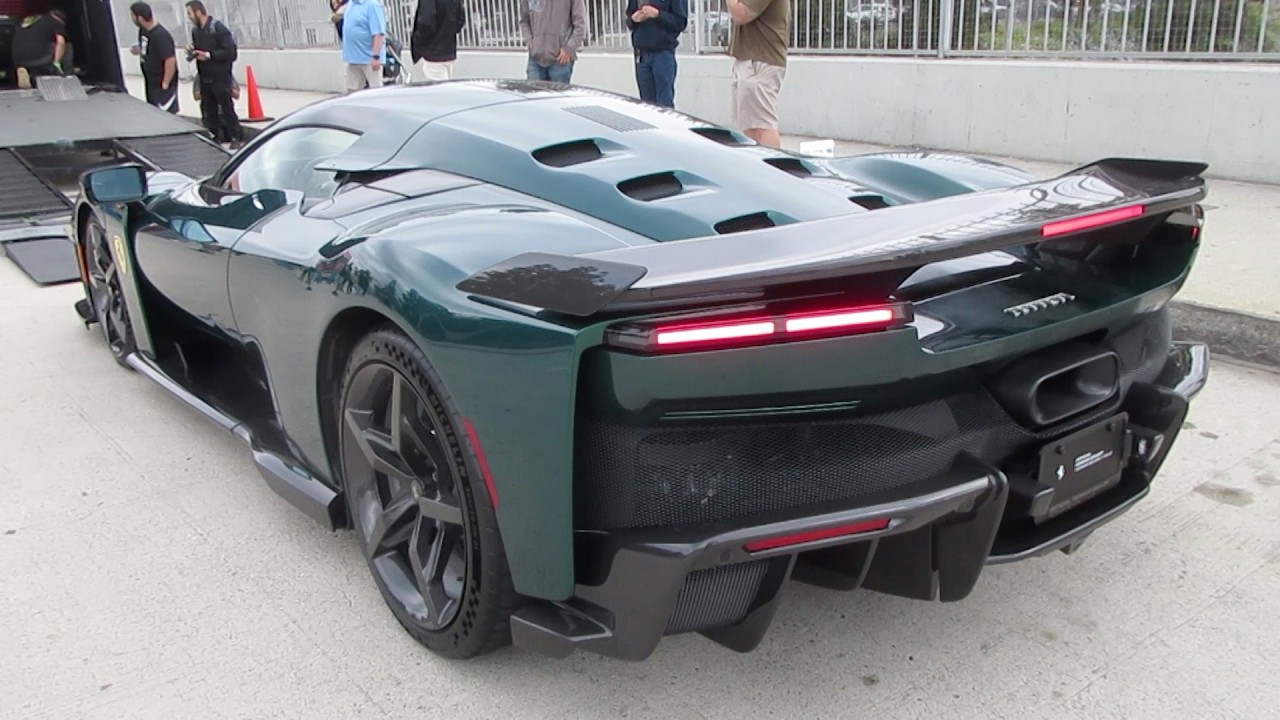 New 1,184-hp 2026 Ferrari F80 (w/ startups)