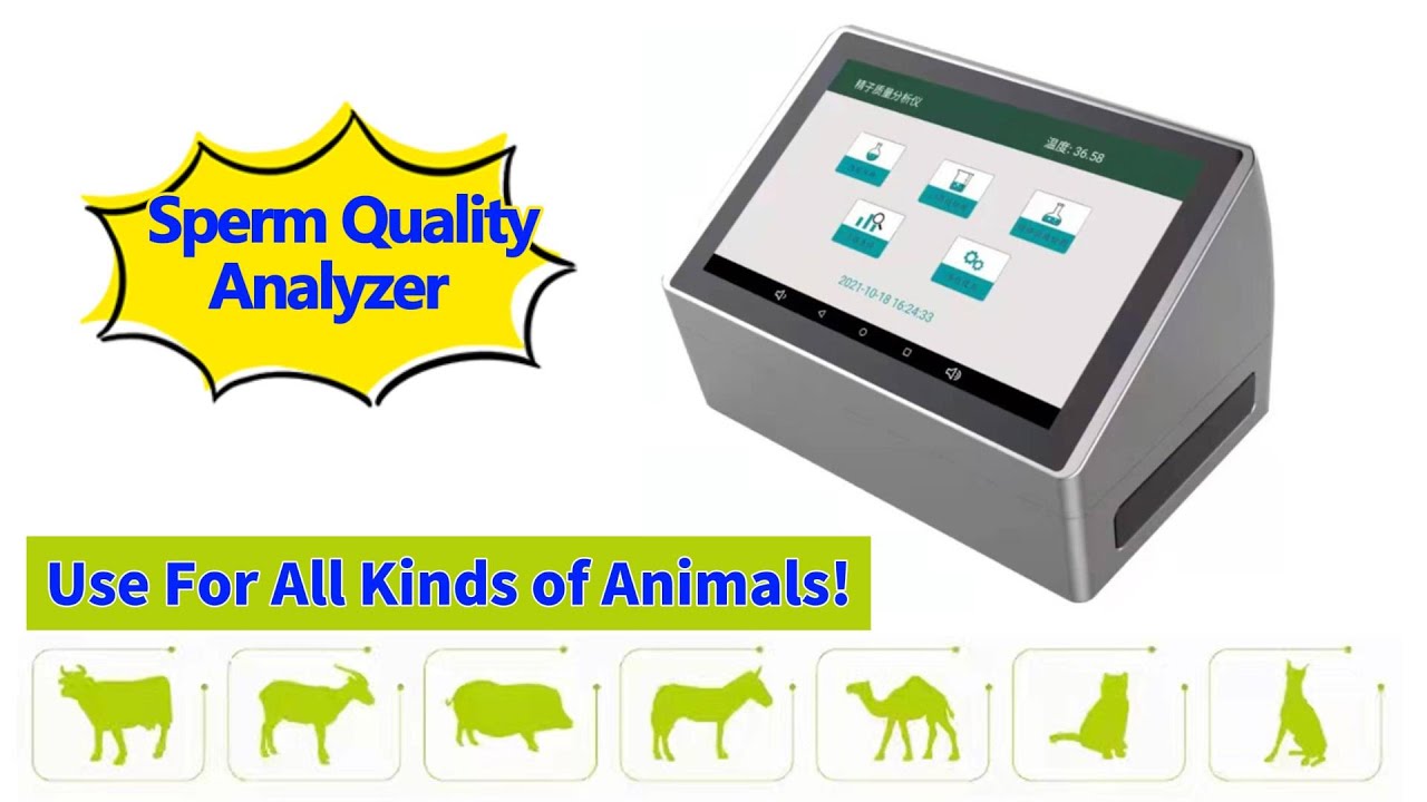 JQ-400Plus Vet use sperm quality analyzer for all kinds of animals