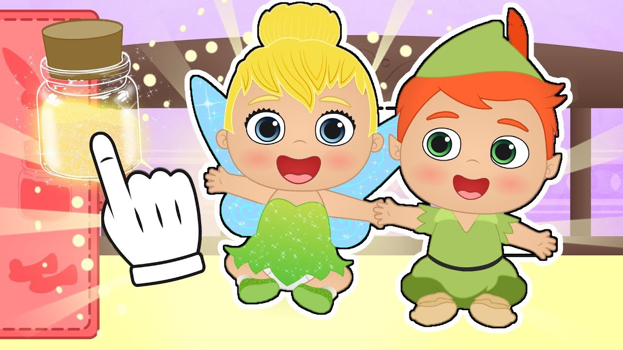 👶 BEBES ALEX Y LILY 👶 Se transforman en Peter Pan y su hada | Dibujos animados educativos