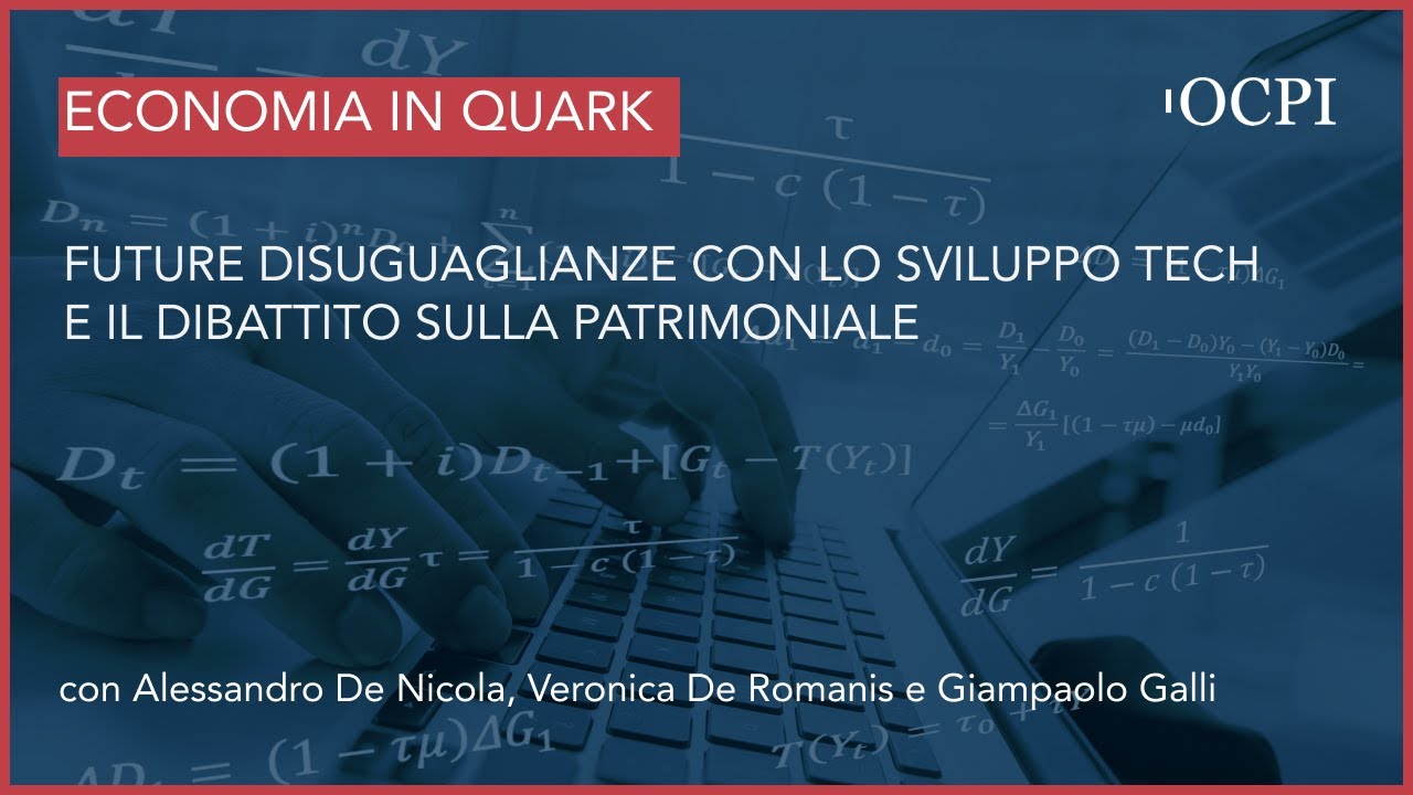 L’Economia in Quark – Future disuguaglianze con lo sviluppo tech e il dibattito sulla patrimoniale