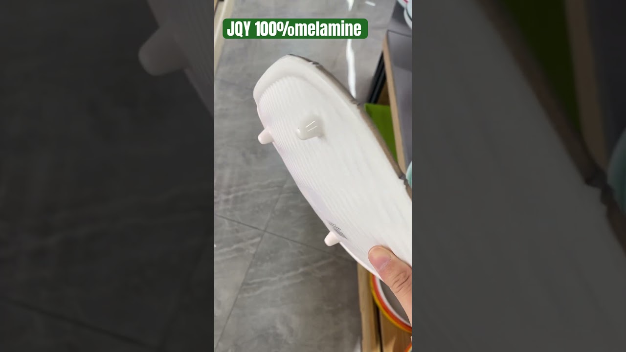JQY 100%melamine tray with bamboo design,come and make your own design.
