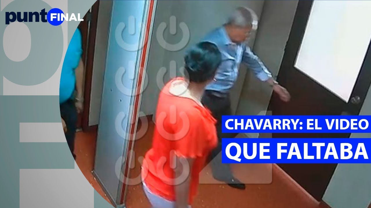 Pedro Chávarry: Video muestra qué sacaron de la oficina de su asesor