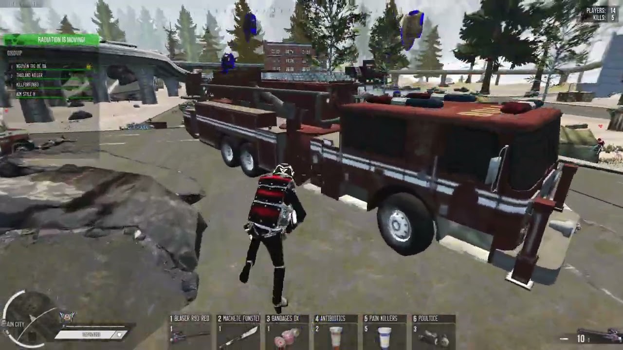 Infestation The NewZ Batte Royale ( BR ) 12 Kill