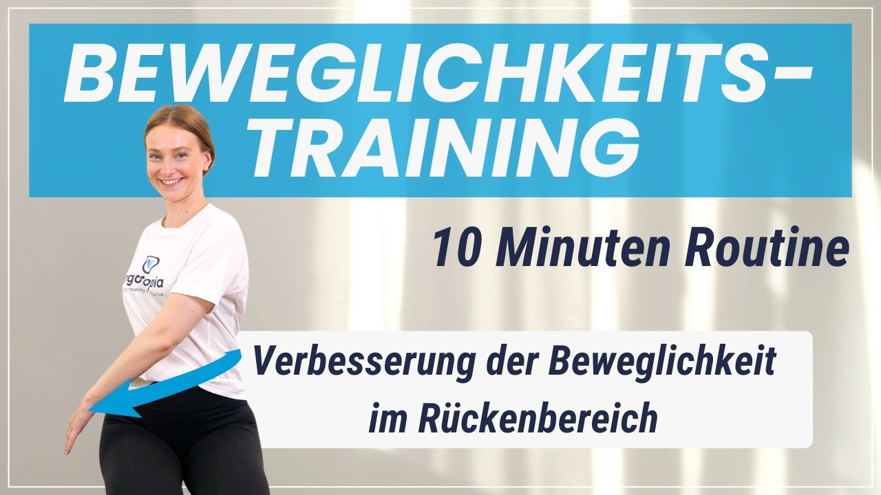 Beweglichkeit im Rücken verbessern? 10 Minuten Routine für jeden Tag!