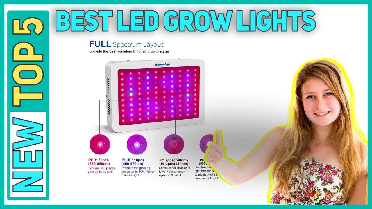 ✅ Best Led Grow Lights 2022 - Top 5 Led Grow Lights