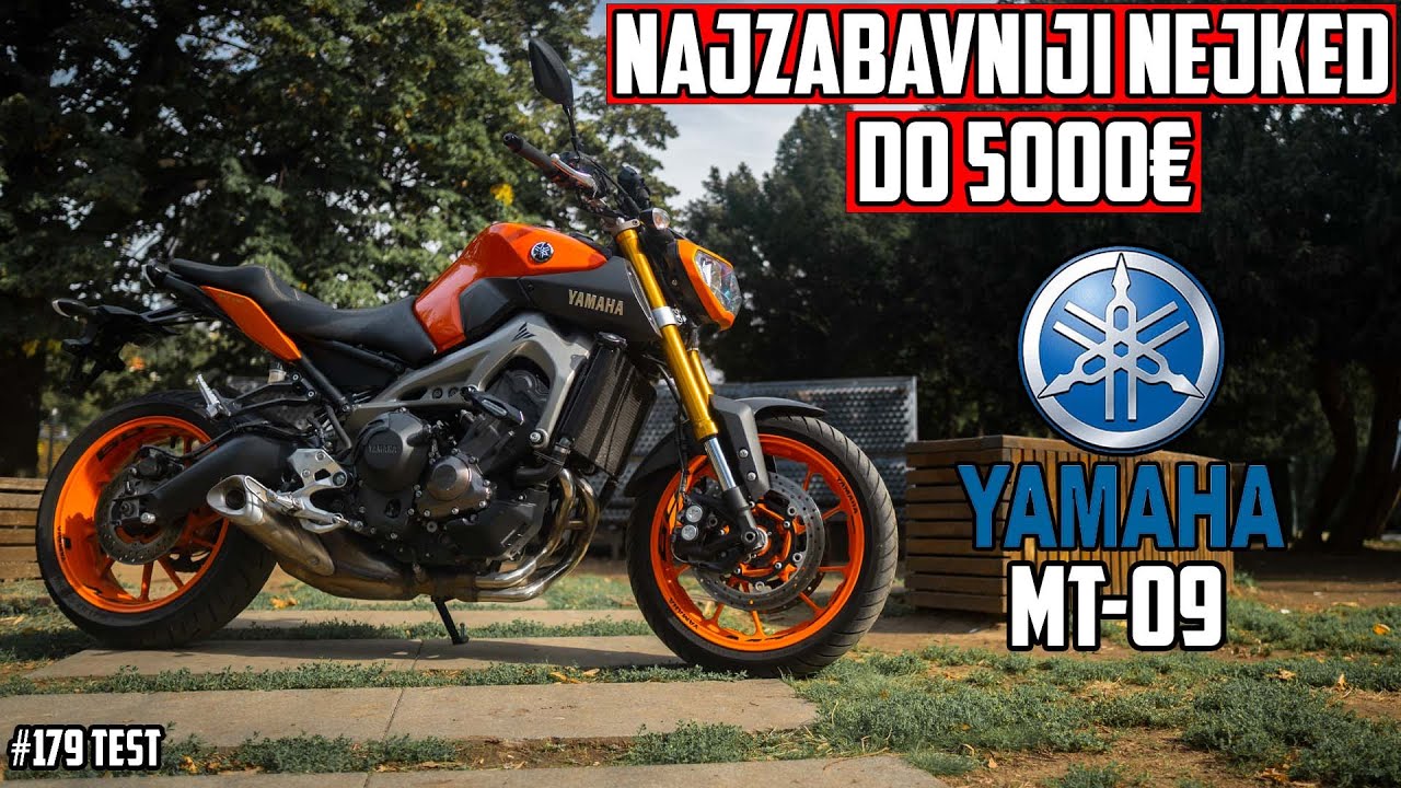 Test Motora: Yamaha MT-09 (2015) - First Ride - Review - Recenzija (Subtitles)