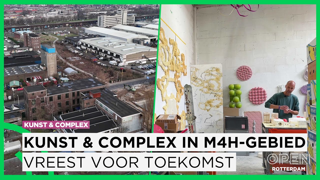 Kunstenaars Kunst & Complex in M4H-gebied onzeker over toekomst | DOCUMENTAIRE