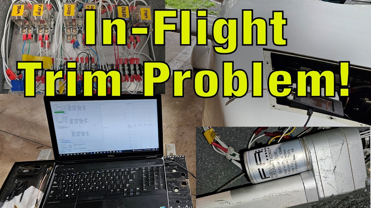 Trim issue while in flight: Houston, we have a problem