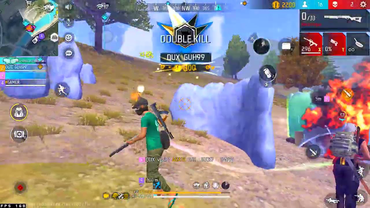 HIGHLIGHTS EM CAMPEONATO! 💖 EMULADOR FREE FIRE 🖥️#22