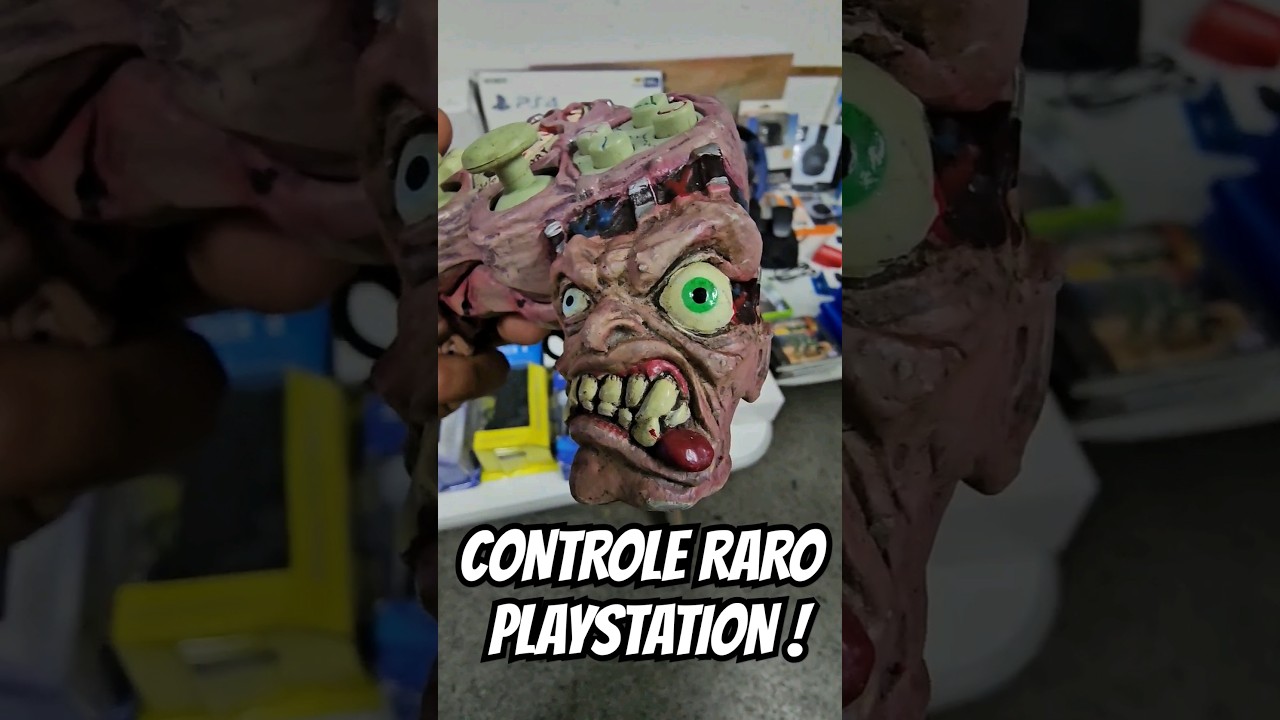 RARO PLAYSTATION  CONTROLE  !