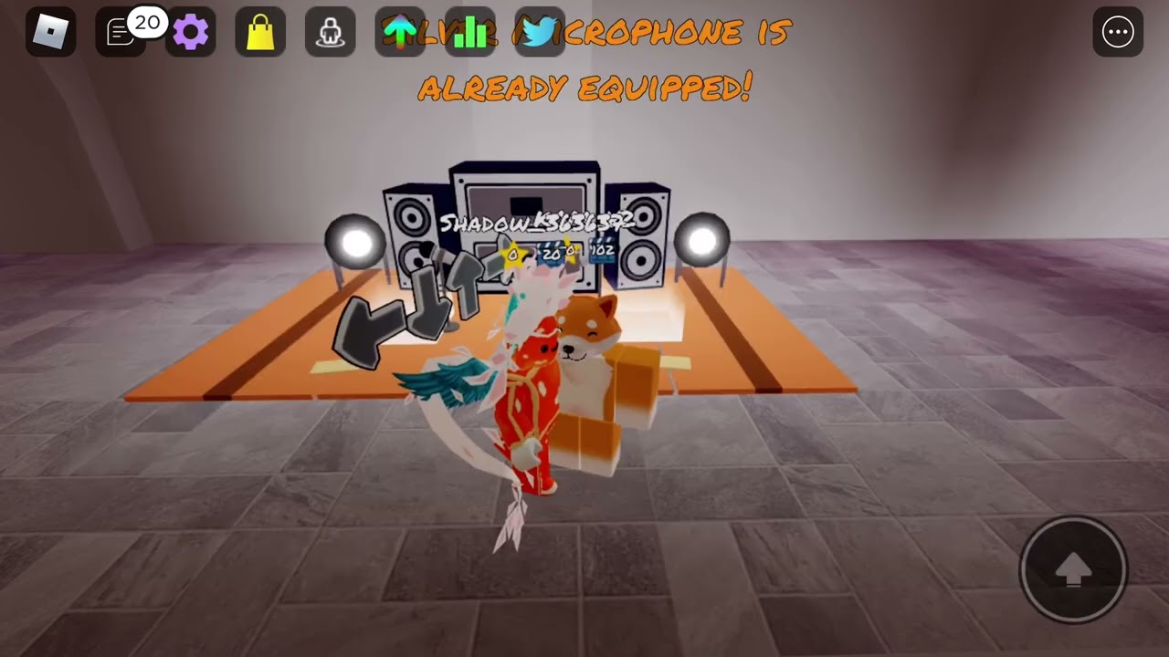 Getting silver mic in funky friday