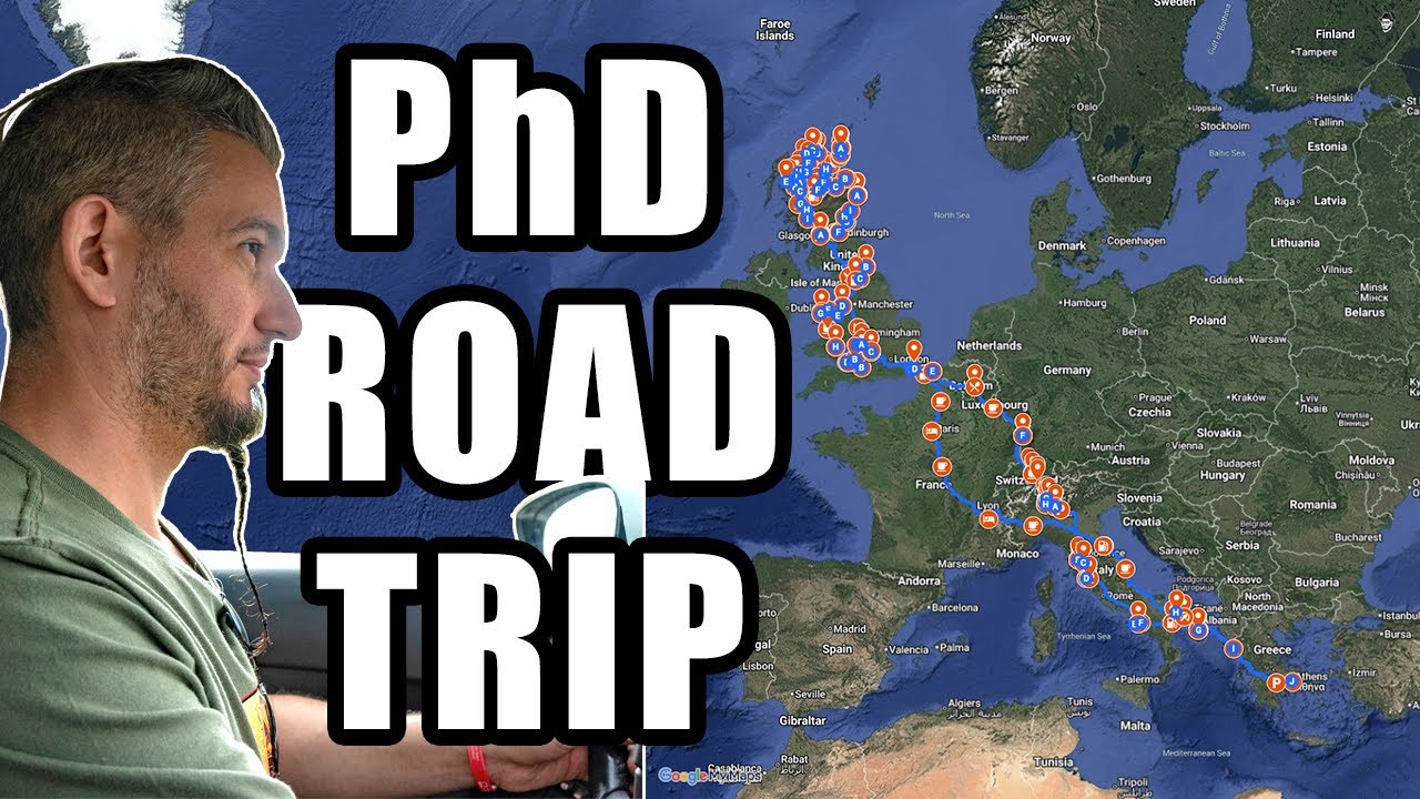 10,715 km (or 6,658 miles) in 5 weeks [excerpts only] – PhD Road Trip 🚙
