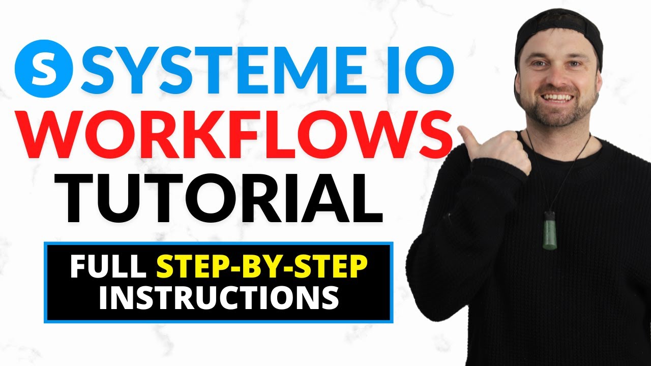 Systeme io Workflows Tutorial ❇️ Visually Automate Your Marketing