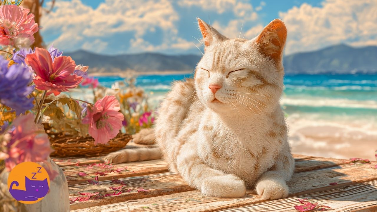 17 HOUR Cat Music - Lullaby to Soothe Anxiety, Boredom and Stress in Cats 🎵🐈