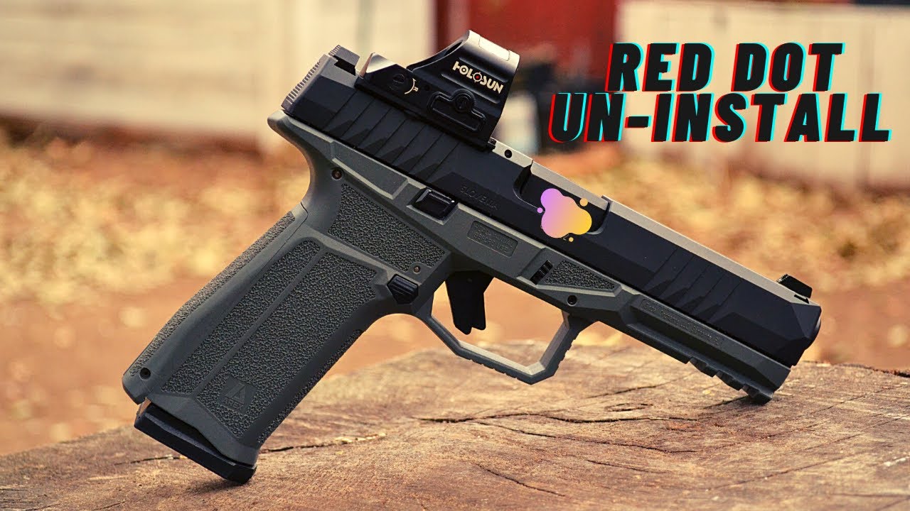 Explain the Arex Delta Gen.2 Red Dot Mounting System, By Uninstalling a Holosun 507c X2