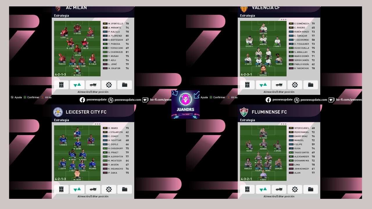 DESCARGA MINIFACES UPDATE V2😎 Football Life 24 PES21  JUANDRSGAMING