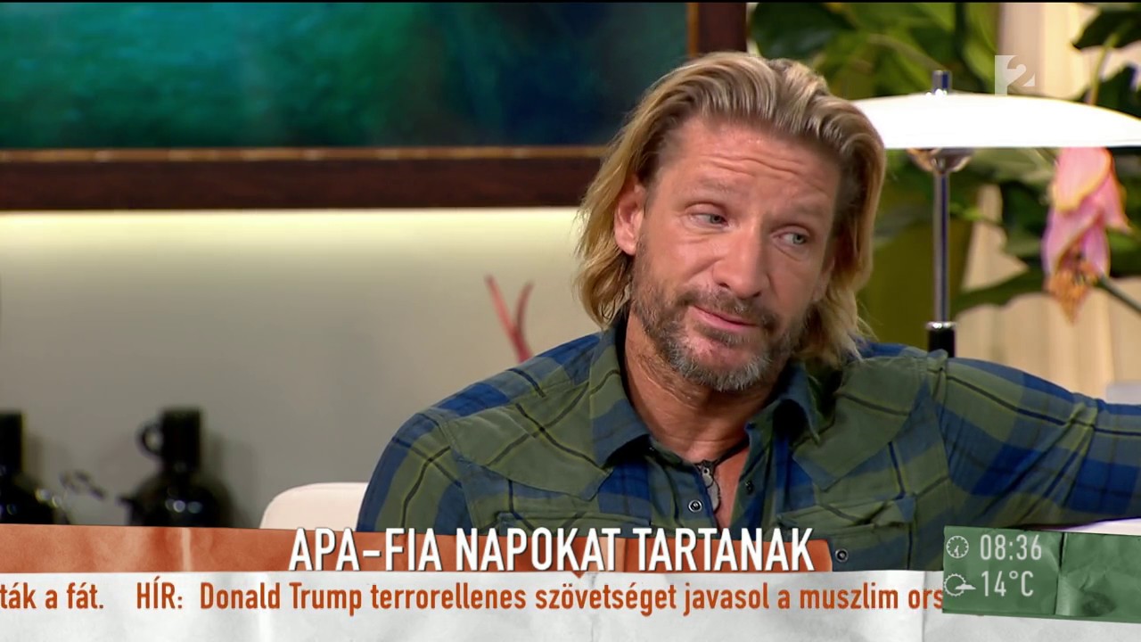 Ezért szeretné Pintér Tibor fia, hogy az apukája vigye reggelente iskolába - tv2.hu/mokka