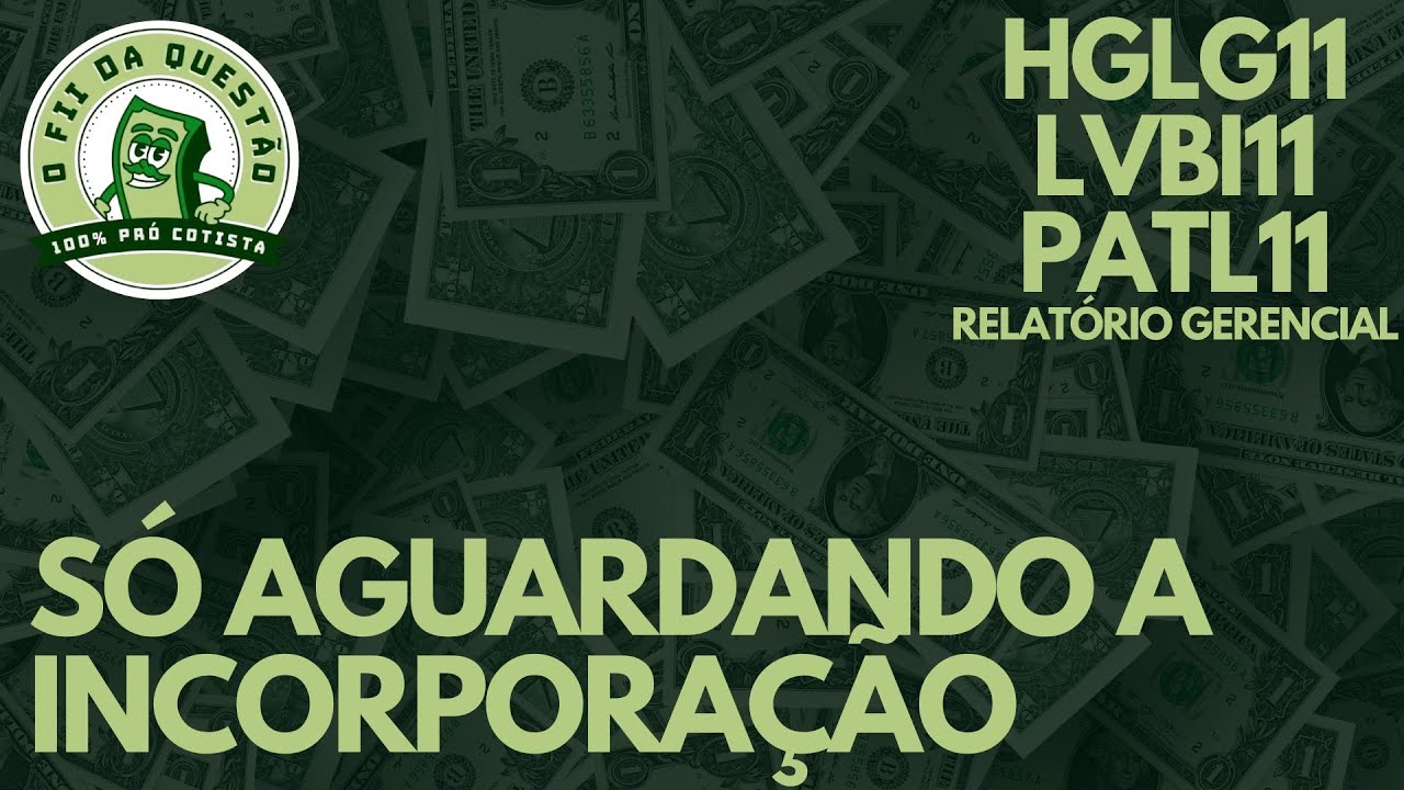 HGLG11 / LVBI11 / PATL11 - OLHO NAS PARCELAS DE HGLG E NA VACÂNCIA DE PATL