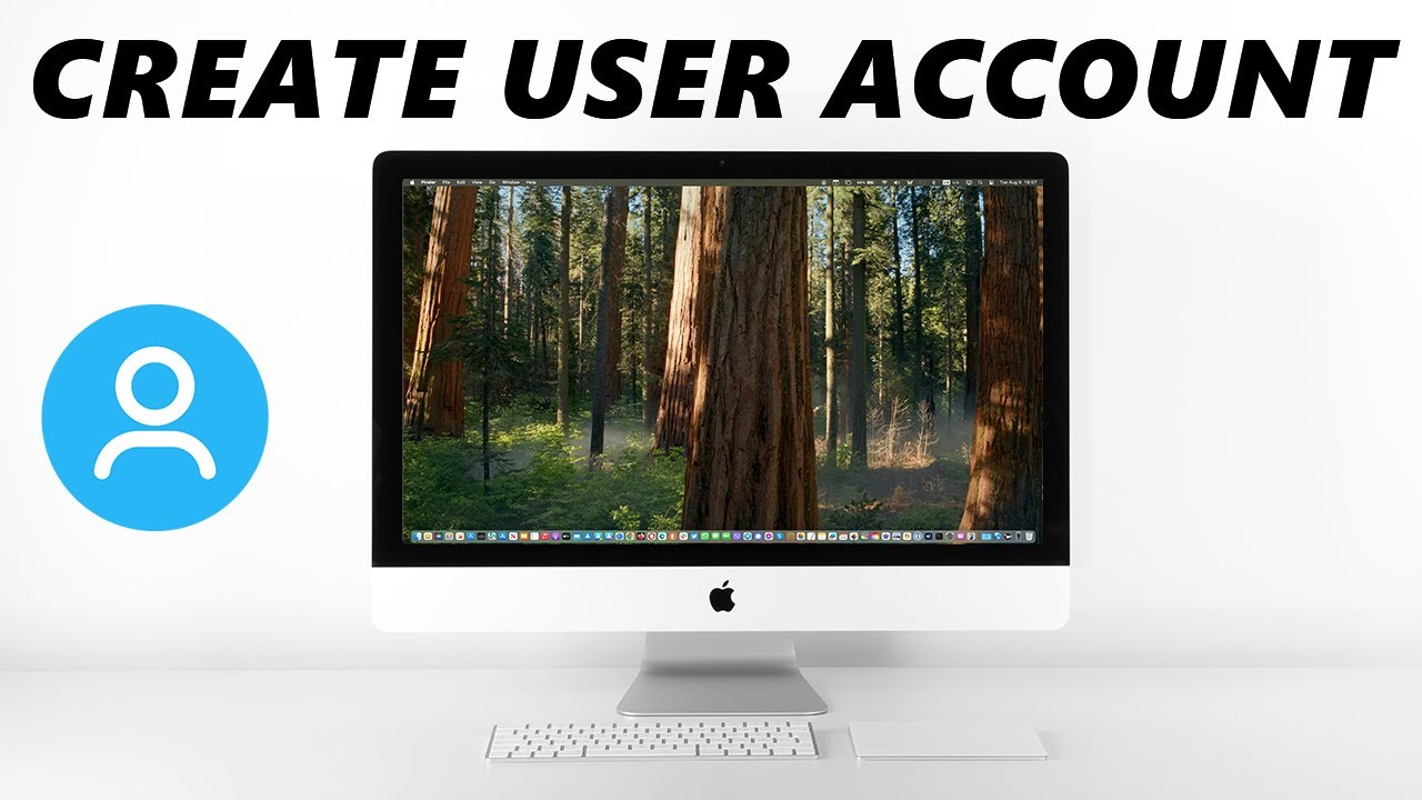 How To Create New User Account On Mac