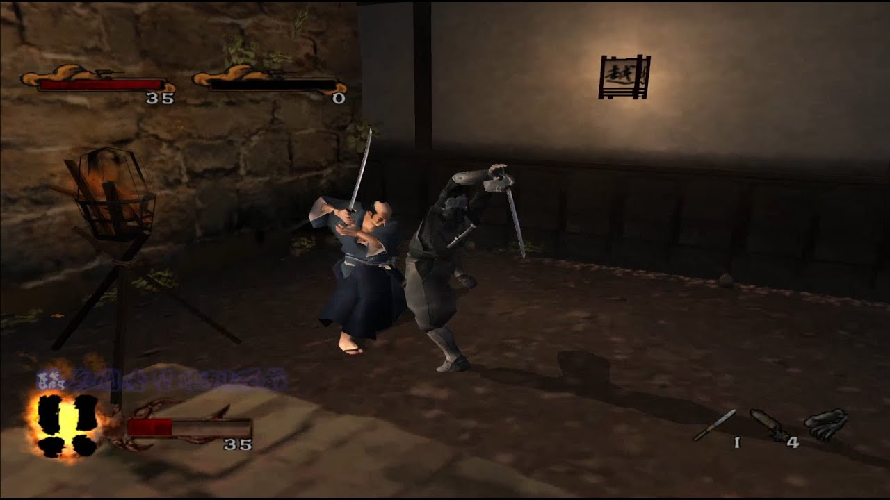 Tenchu: Return from darkness xbox gameplay comentado en español sigilo/accion