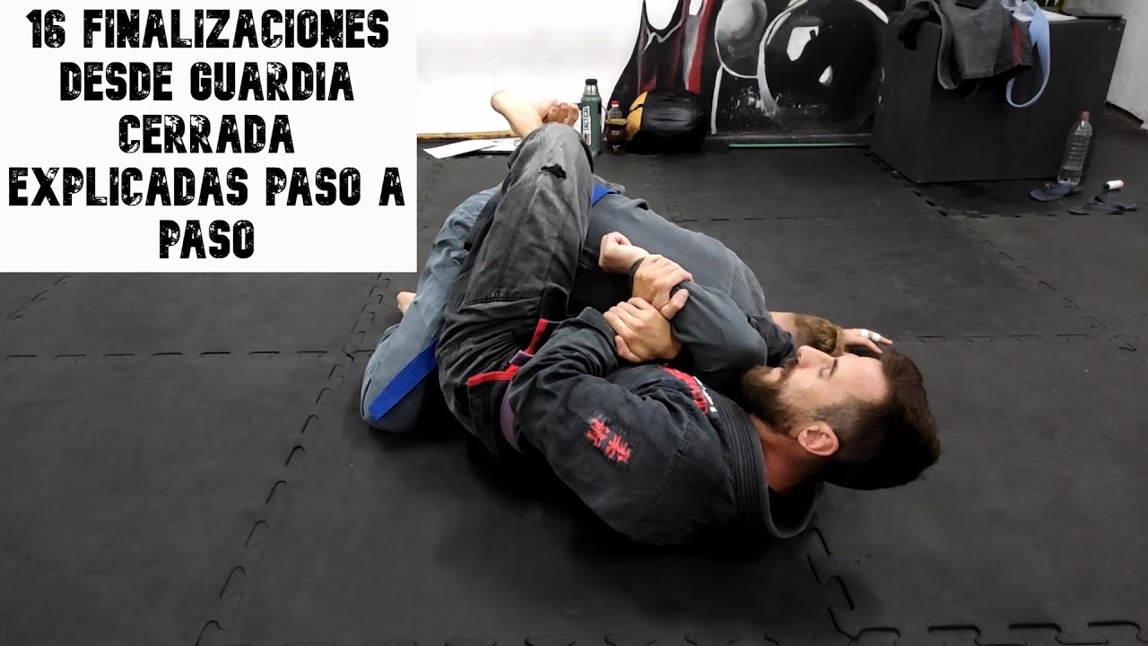 16 finalizaciones desde Guardia Cerrada explicado paso a paso Brazilian Jiu Jitsu #bjj #jiujitsu