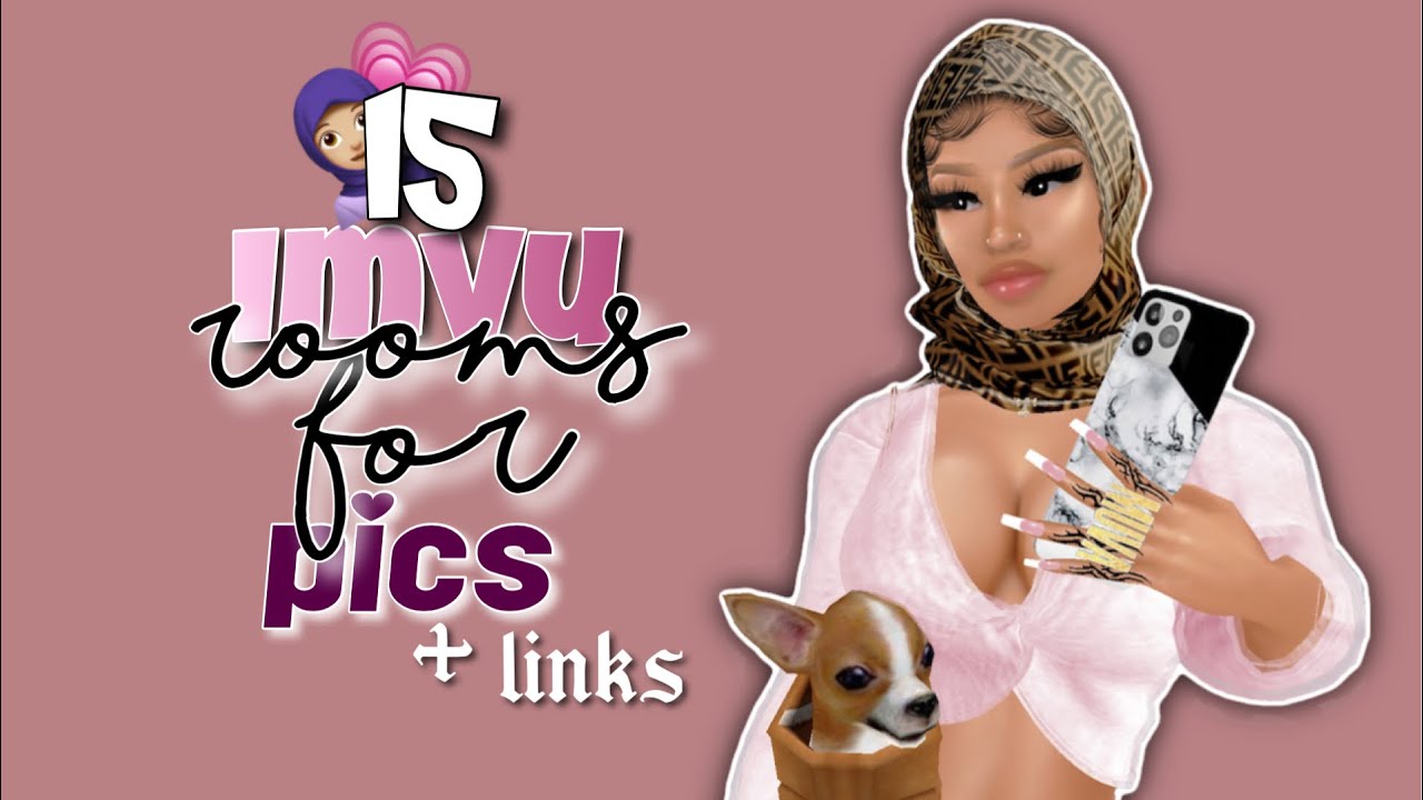 ~ 15 IMVU ROOMS FOR PICTURES 🧕🏼💗 (w links) .