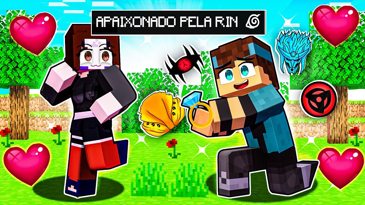ESTOU APAIXONADO pela RIN no MINECRAFT!