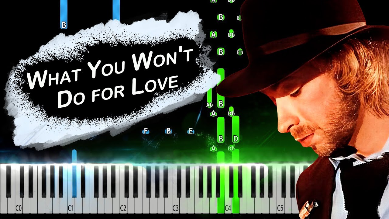 Bobby Caldwell - What You Won't Do for Love Piano Tutorial