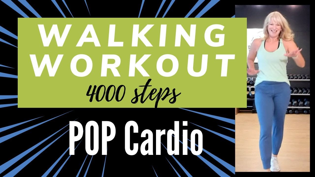 Get ready to sweat with POP Cardio Walking Workout:  The Ultimate Low Impact Workout