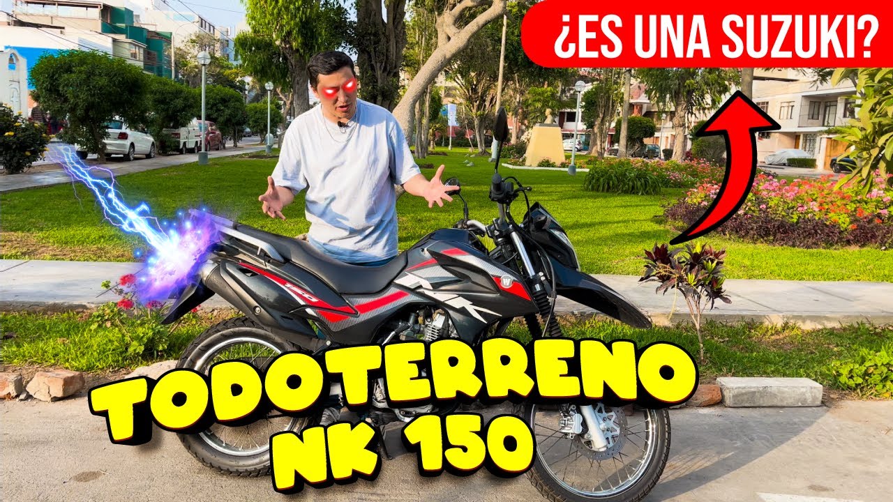 🥇MOTO HAOJUE NK 150 😱 ¿TODOTERRENO SUZUKI?
