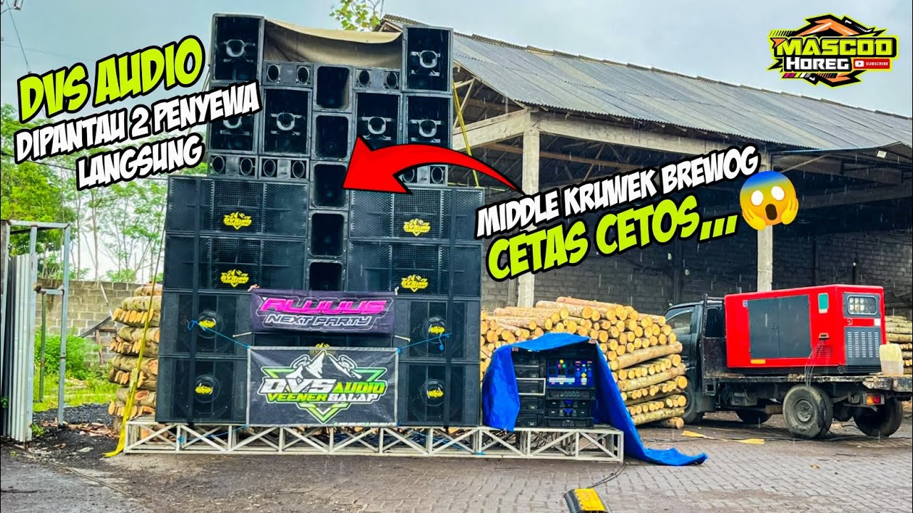 CEK SOUND DVS AUDIO LUMAJANG DIPANTAU DUA PENYEWA‼️ AKANKAH JADI NAIK PERAHU LAYAR❓#ceksound #horeg 