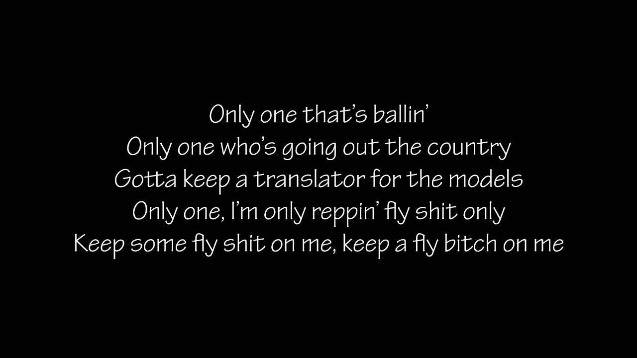 Future Fly Shit Only - Lyrics