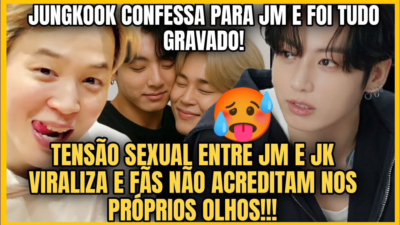 TENSÃO SEXUAL ENTRE JM E JK VIRALIZA E FÃS NÃO ACREDITAM NOS PRÓPRIOS OLHOS! VÍDEOS QUE GRITA JIKOOK