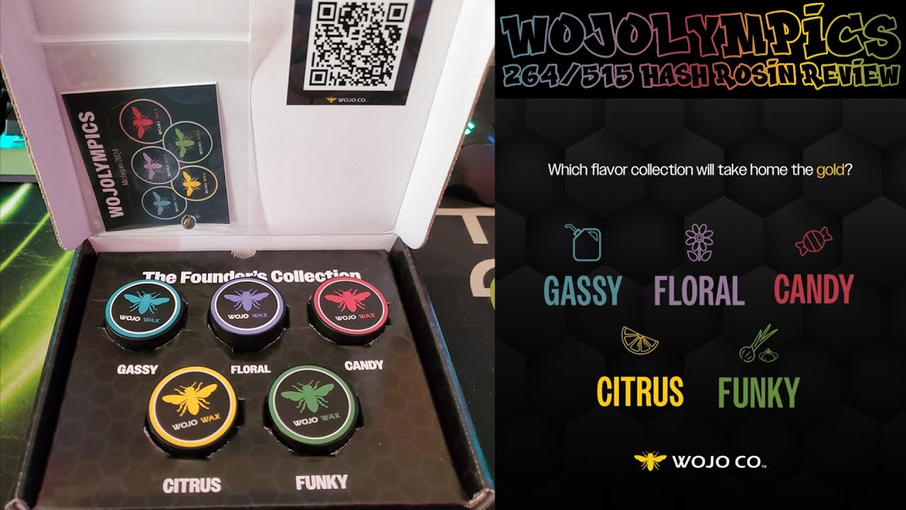 WOJOLYMPICS 🐝Hash Rosin Limited Box Review 🤯😱