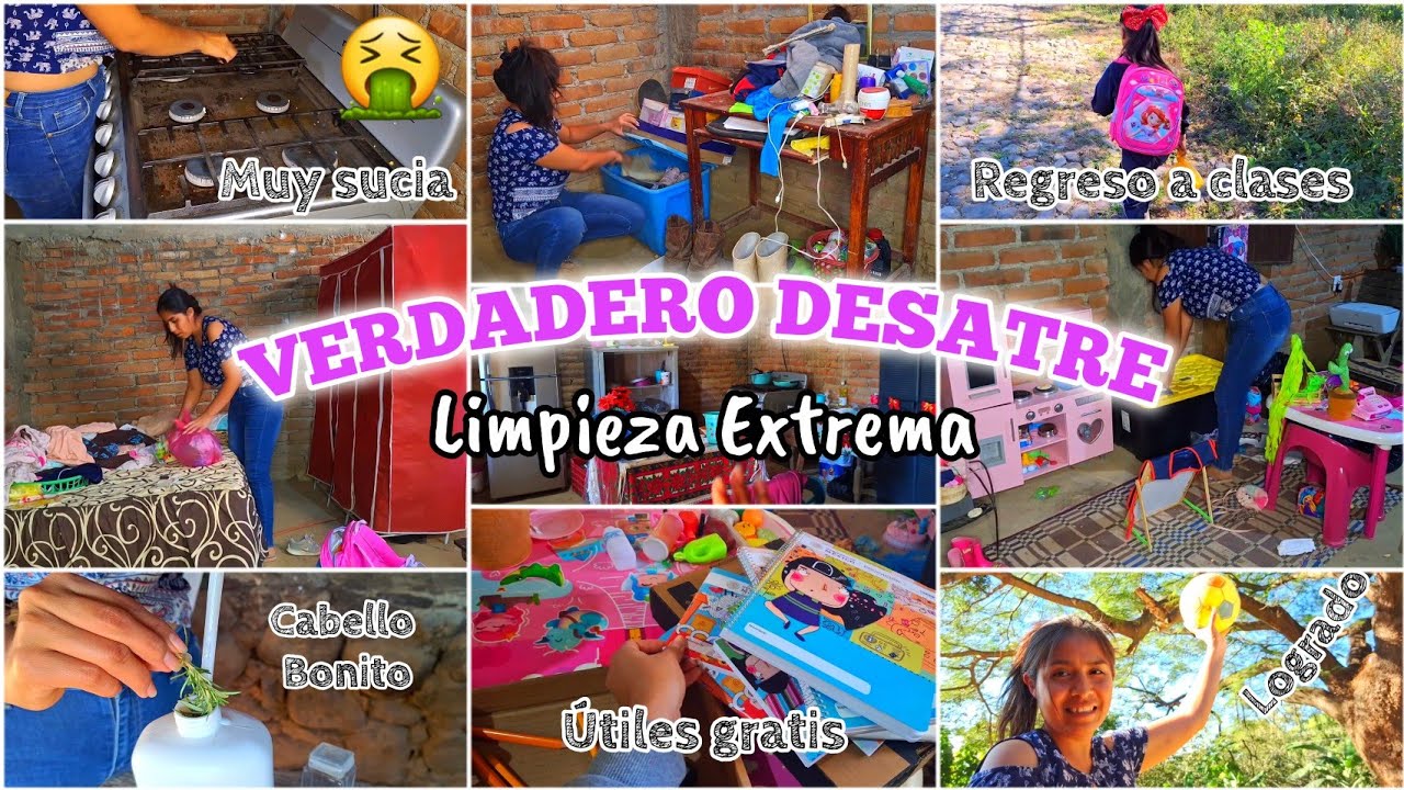 REGRESAMOS PRIMERO 😫📚 Todo Esta Muy sucio 🤮 PREPARO mi propio SHAMPOO + Útiles escolares GRATIS ✅️