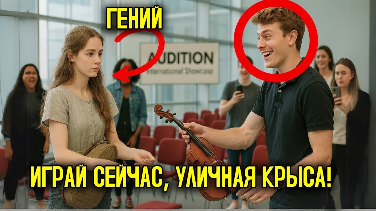 Простую Женщину Заставили Играть На Сломанной Скрипке, Но Её Первая Нота Заставила Всех Замолчать
