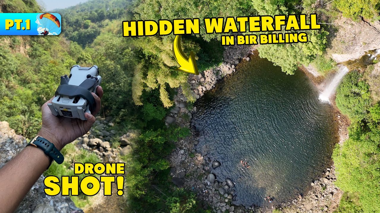 Hidden Waterfall in Bir Billing, Himachal Pradesh! - Pt.1 | Pahadi On Busa