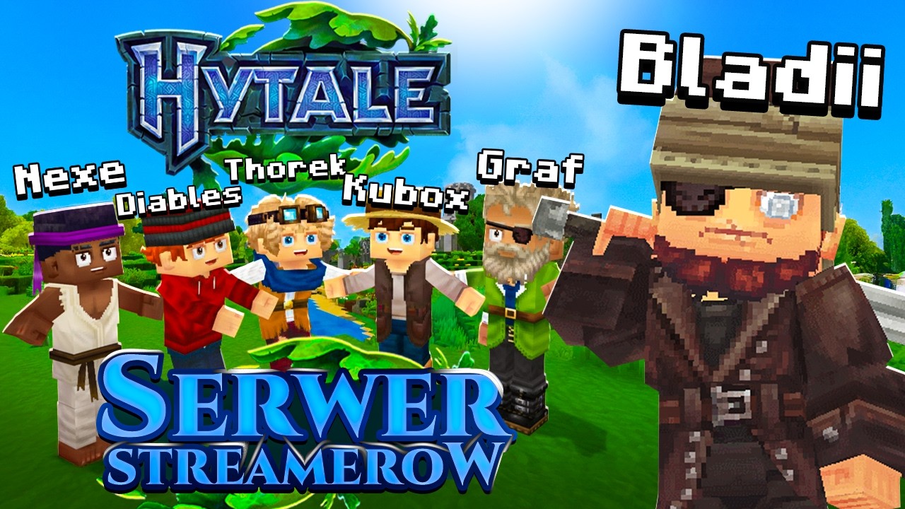 HYFAIL - SERWER STREAMER&Oacute;W *Nowy* Lepszy MINECRAFT | HYTALE