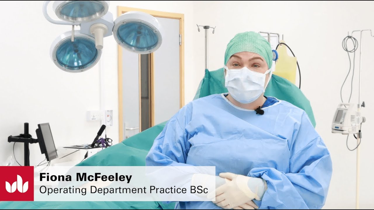 Hear from Fiona McFeeley, Operating Department Practice (ODP) BSc (Hons)