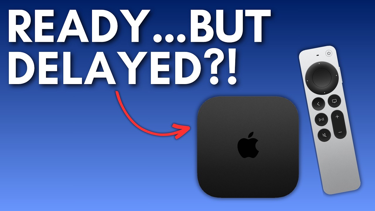 Apple задерживает выпуск Apple TV 4K в 2026 году 😳