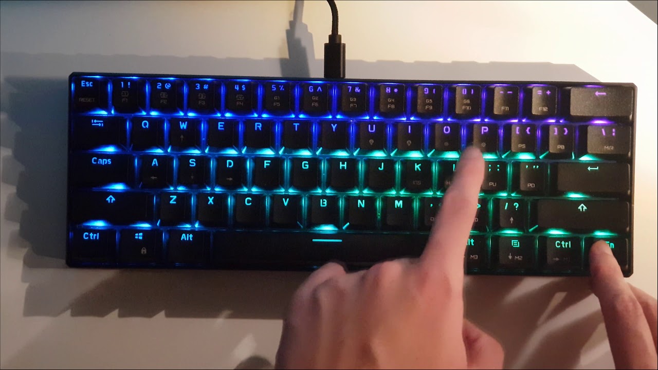 Motospeed CK61 Keyboard Overview